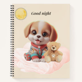 Good Night Puppy Journal Notizbuch