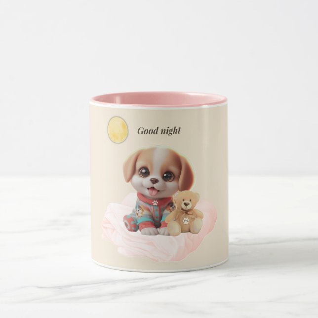 Good Night Puppy Mug Tasse (Zentrum)