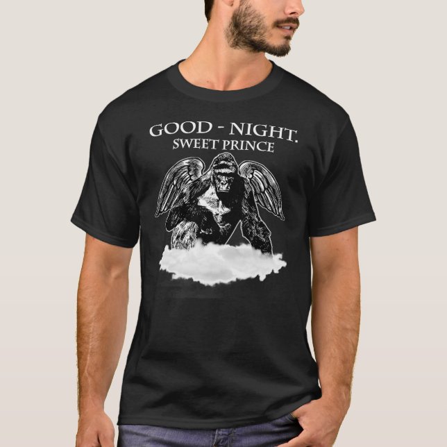 Good Night, Sweet Prince Harambe Essential T-Shirt (Vorderseite)