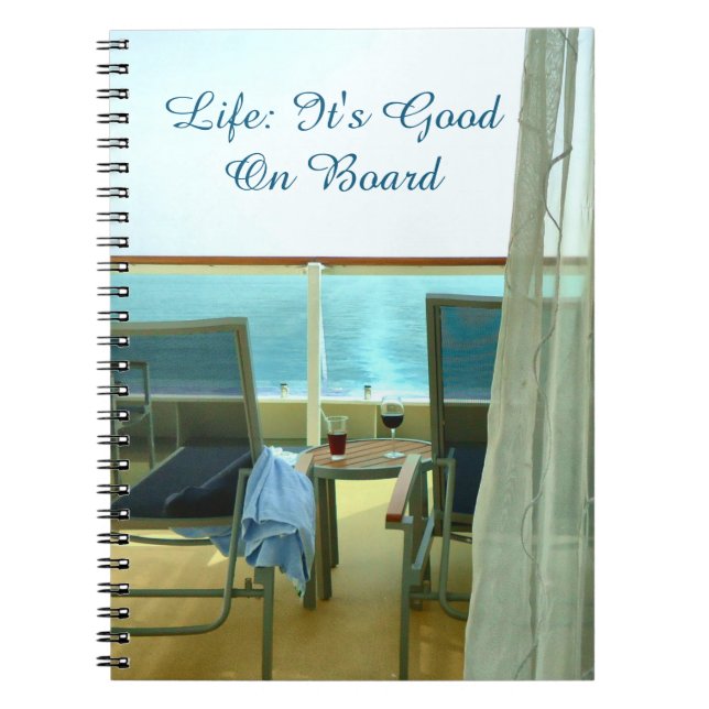 Good On Board Cruise Journal Notizblock (Vorderseite)