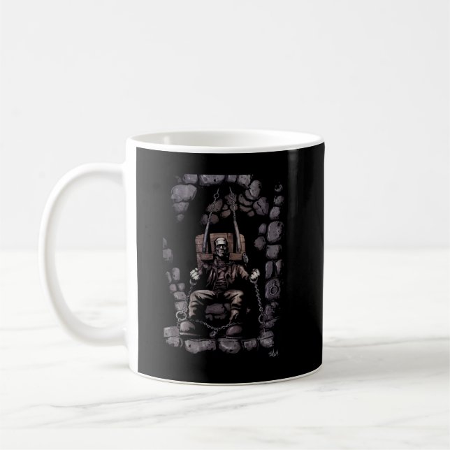 Good Placidity Frankenstein Niedlich Fans Kaffeetasse (Links)