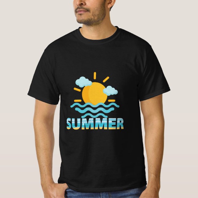 Good School, Hello Summer Sun Vacacation T - Shirt (Vorderseite)