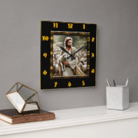 Good Shepherd John 10:7 Friedlich Shepherd Scene