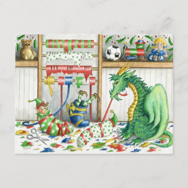 Good things come in small packages - postcard postkarte (Vorderseite)