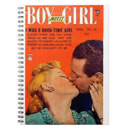 Good Time Girl - Romance Comic Book - Retro Comic Notizblock