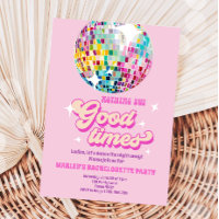 Good Times Disco Party Groovy Junggeselinnen-Absch