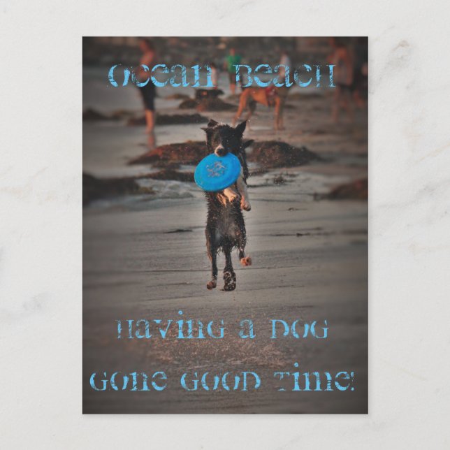 Good Times Postkarte (Vorderseite)