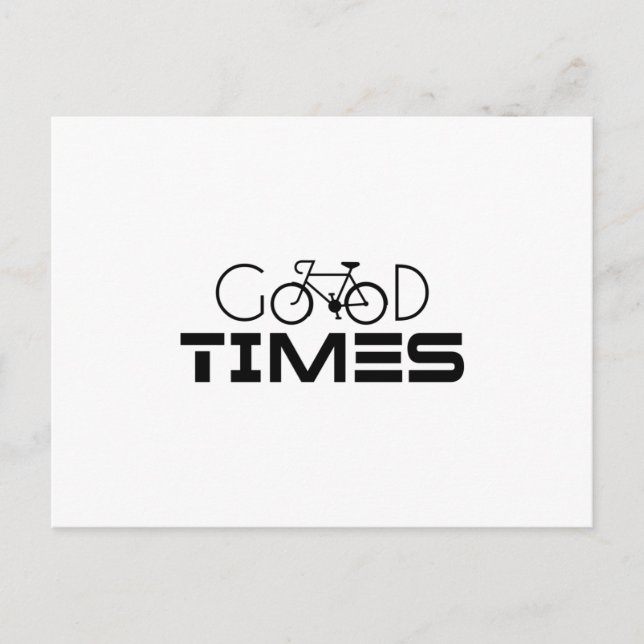 GOOD TIMES POSTKARTE (Vorderseite)