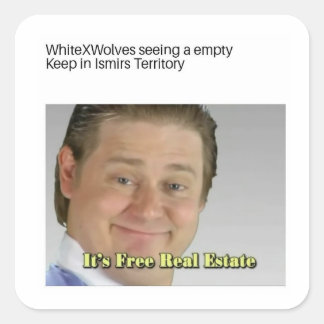 Good to Go Quadratischer Aufkleber