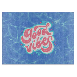 Good Vibes Beach/Pool Schneidebrett