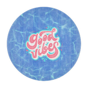 Good Vibes Beach/Pool Schneidebrett