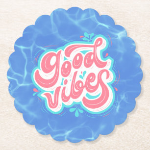 Good Vibes Beach/Pool Untersetzer