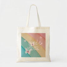 Good Vibes Butterflies (nicht Pastel) Tote Bag
