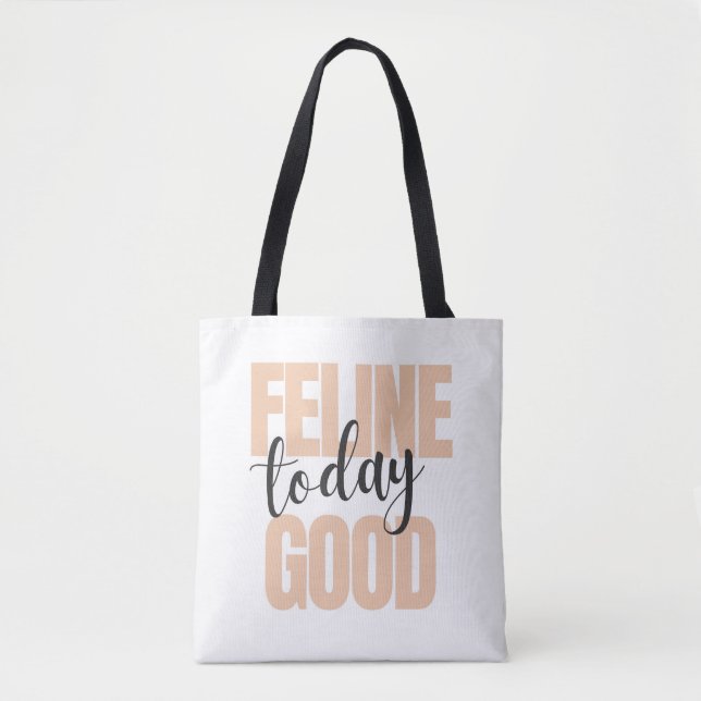 Good Vibes Cat Lovers Spaß Typografy (Vorderseite)
