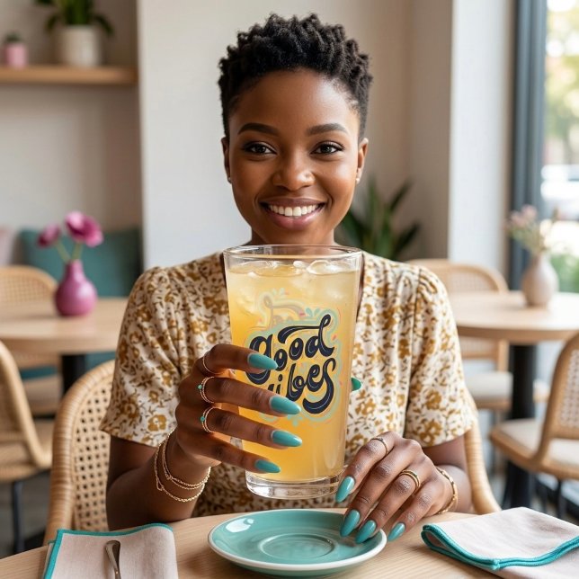 Good Vibes Glass Glas (Von Creator hochgeladen)