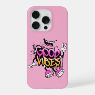 Good Vibes Graffiti iPhone 15 Pro Hülle