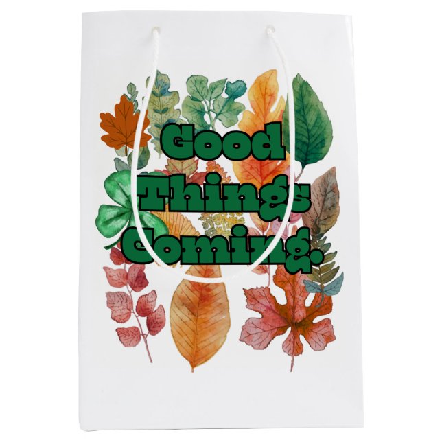 good vibes mittlere geschenktüte (Vorderseite)