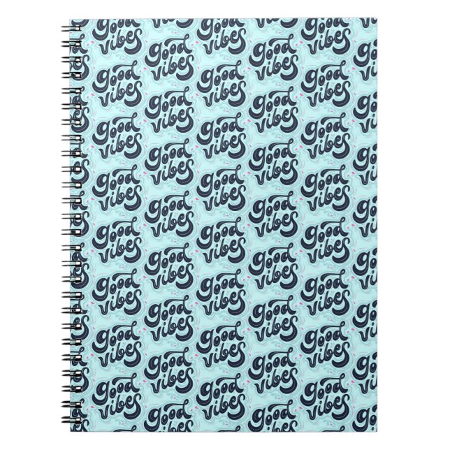 Good Vibes Notebook Notizblock (Vorderseite)