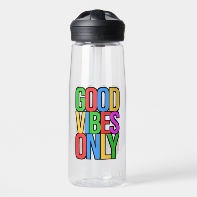 Good Vibes only-45365 Trinkflasche (Vorne)