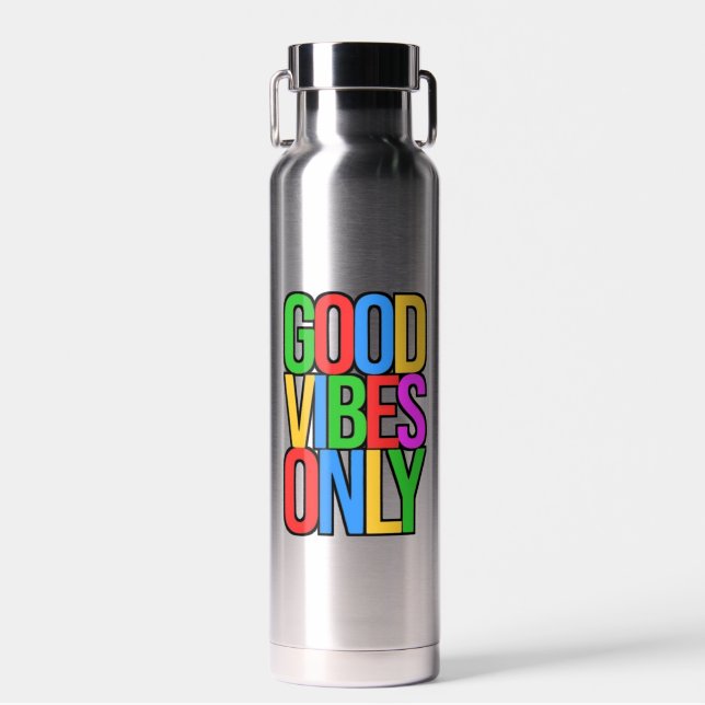 Good Vibes only-45365 Trinkflasche (Vorne)