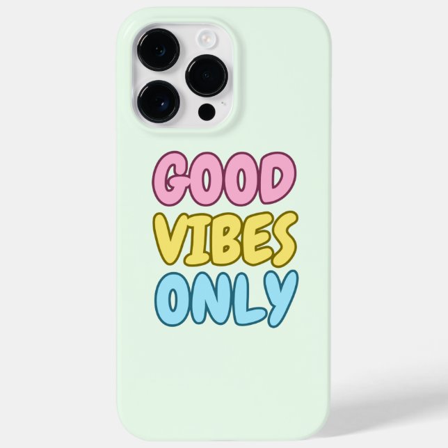 Good Vibes Only Case-Mate iPhone-Hülle iPhone Hülle (Rückseite)