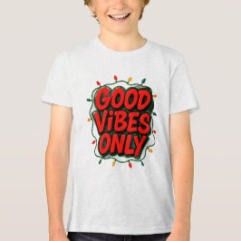 Good Vibes Only Graphic Tri-Blend Shirt