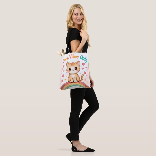 Good Vibes Only - Kawaii Tote Bag (Am Model)