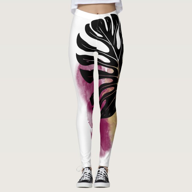 good vibes only leggings (Vorderseite)