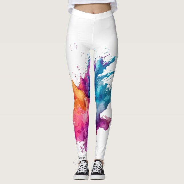 good vibes only leggings (Vorderseite)