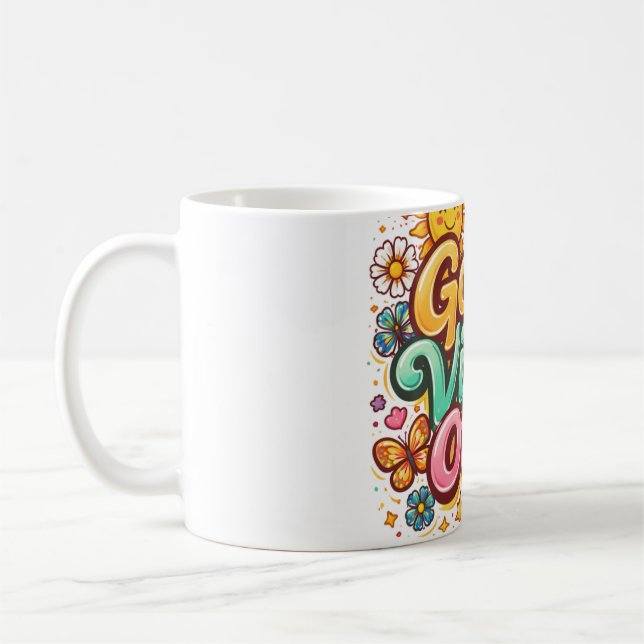 Good vibes only mug kaffeetasse (Links)