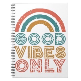 Good Vibes Only Notebook Notizblock