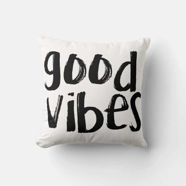 Good Vibes Pillow Kissen (Vorderseite)