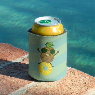 Good Vibes Pineaple Fun Summer Can Cooler Dosenkühler