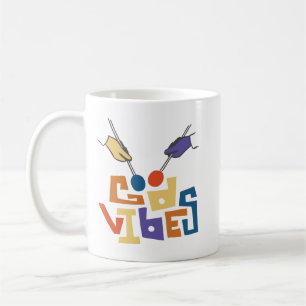Good Vibes Retro Jazz Kaffeetasse