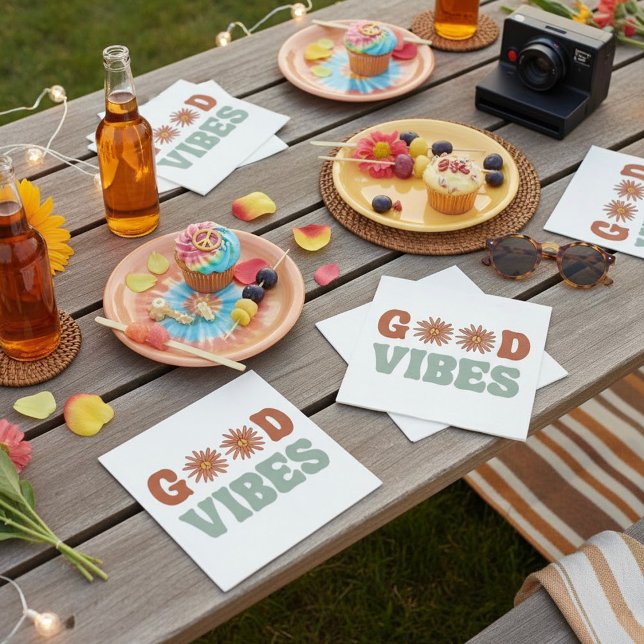 Good Vibes Serviette (Von Creator hochgeladen)