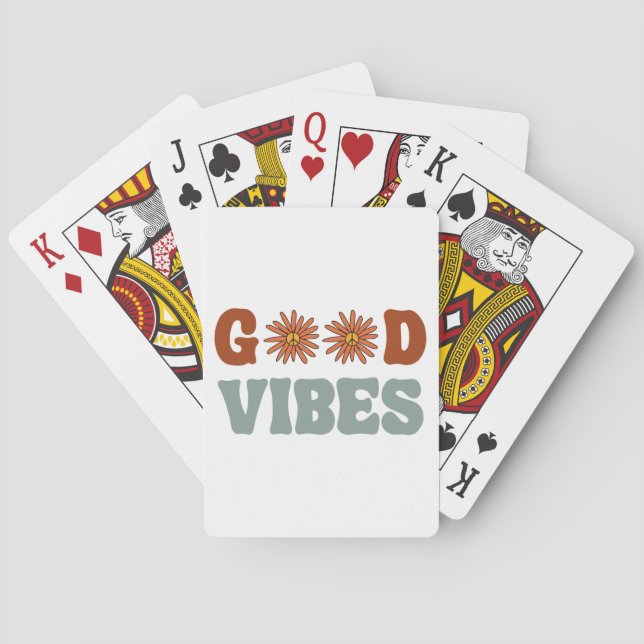 Good Vibes Spielkarten (Rückseite)