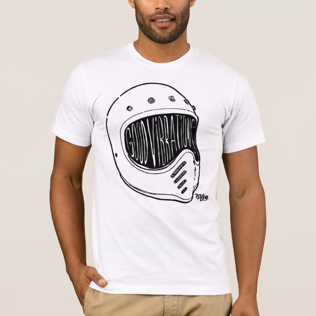 Good Vibrations Mº0ne by 8negro. T-Shirt (Vorderseite)