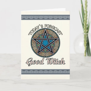 Good Witch Greeting Card Karte