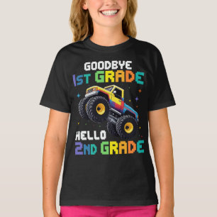 Goodbye 1st Grade Abschluss Monster Truck T-Shirt