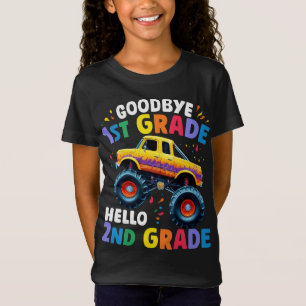 Goodbye 1st Grade Abschluss Monster Truck T-Shirt