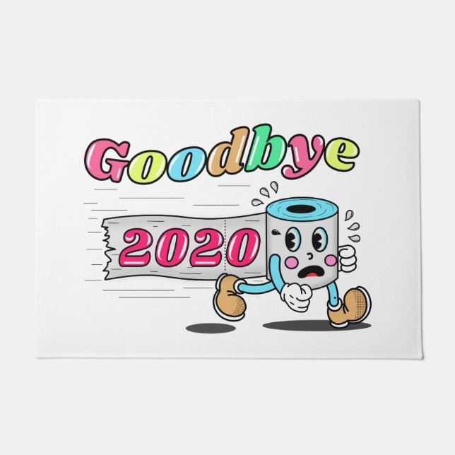 Goodbye 2020 - Es ist endlich vorbei Fußmatte (Vorderseite)