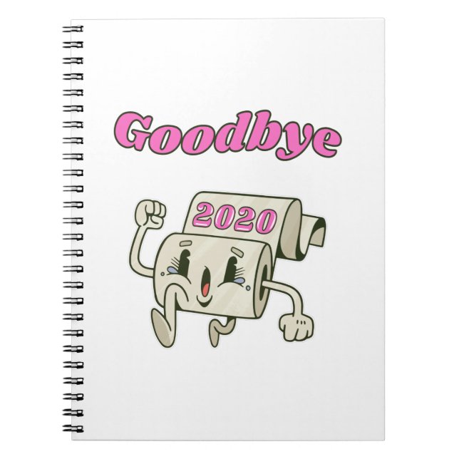 Goodbye 2020 - Es ist endlich vorbei Notizblock (Vorderseite)