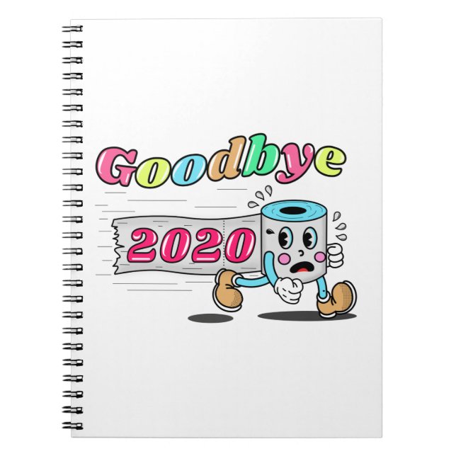 Goodbye 2020 - Es ist endlich vorbei Notizblock (Vorderseite)