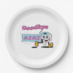 Goodbye 2020 - Es ist endlich vorbei Pappteller