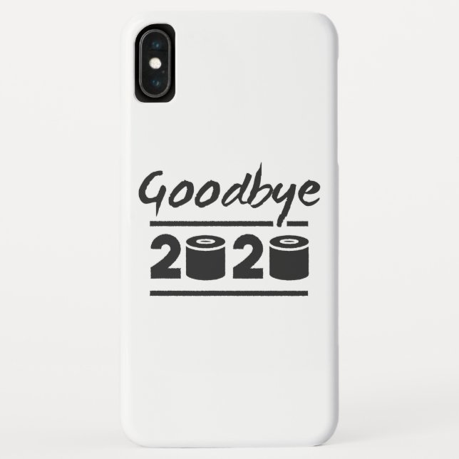 Goodbye 2020 Toilettenpapier - endlich vorbei Case-Mate iPhone Hülle (Rückseite)