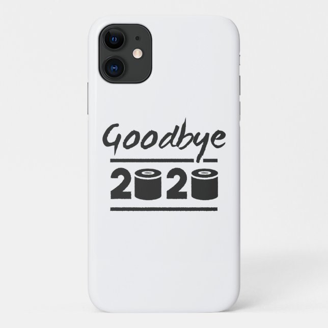Goodbye 2020 Toilettenpapier - endlich vorbei Case-Mate iPhone Hülle (Rückseite)