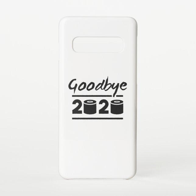 Goodbye 2020 Toilettenpapier - endlich vorbei Samsung Galaxy Hülle (Rückseite)