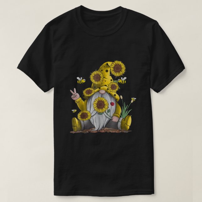 Goodbye 2021 Hello 2022 Happy New Year Sunflower G T-Shirt (Design vorne)