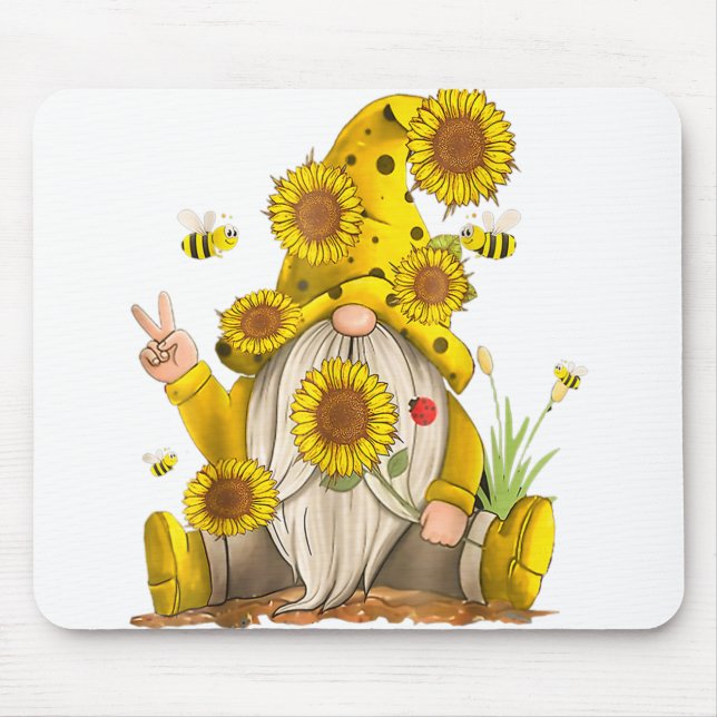 Goodbye 2022 Hello 2023 Happy New Year Sunflower G Mousepad (Vorne)