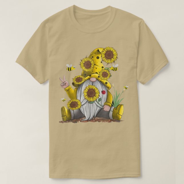 Goodbye 2022 Hello 2023 Happy New Year Sunflower G T-Shirt (Design vorne)